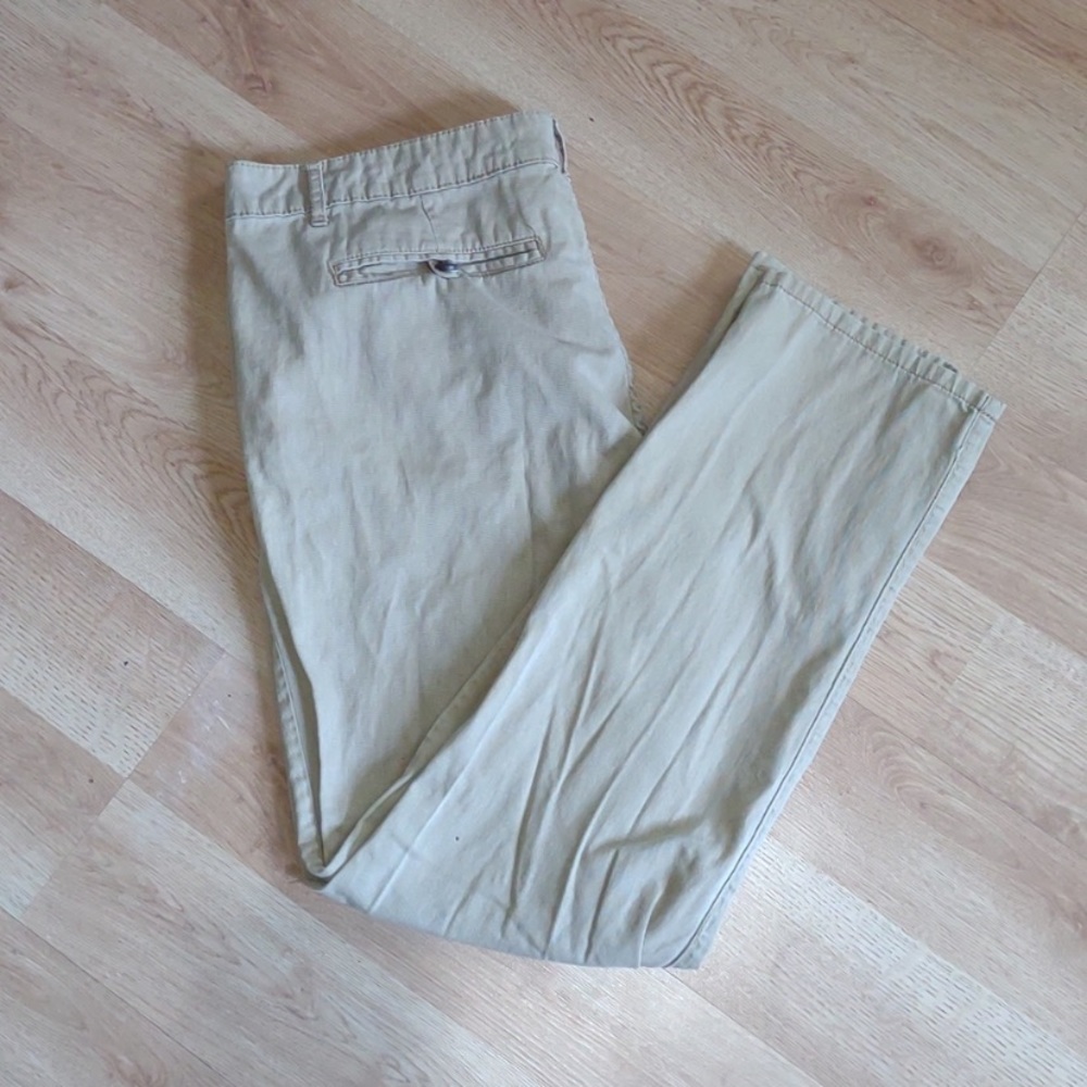 Adam Levine cotton khaki pants